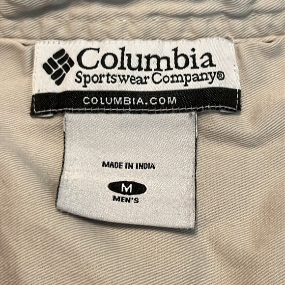 Columbia Men’s Red Rust Long Sleeve Button Down Shirt Size M - Picture 8 of 9